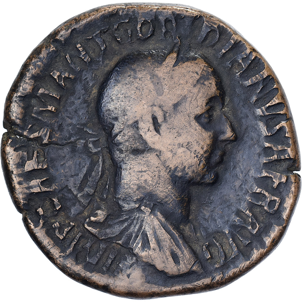 Severus Alexander, Sesterz, 3rd century AD, Rome, Re-engraved, Bronze, S