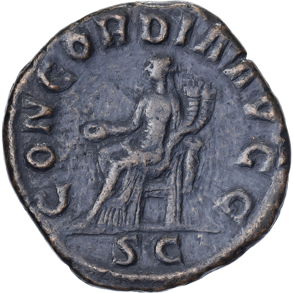 Balbinus, Sestertius, 238, Rome, Re-engraved, Bronzen, RIC:22