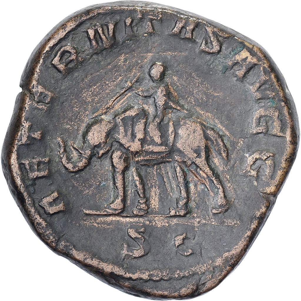 Philip I, Sesterz, 244-249, Rome, Bronze, S+, RIC:167