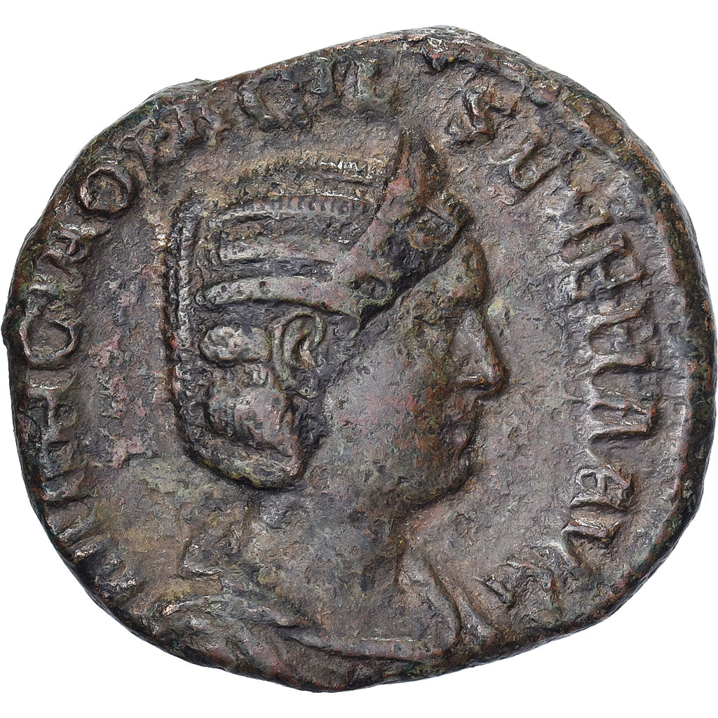 Otacilia Severa, Sestertius, 248, Rome, Bronze, EF(40-45), RIC:198