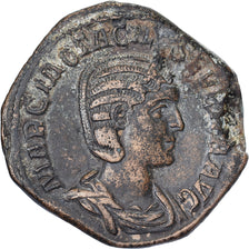 Otacilia Severa, Sestercio, 244-249, Rome, Bronce, MBC, RIC:203