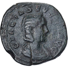 Otacilia Severa, Sestercio, 244-249, Rome, Bronce, BC+, RIC:203