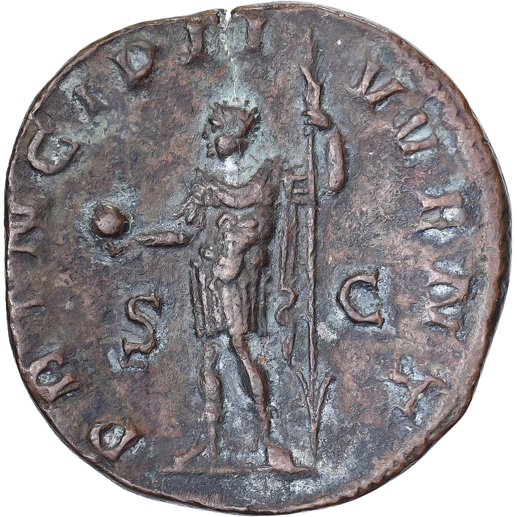 Philip II, Sesterz, 244-246, Rome, Bronze, SS, RIC:256