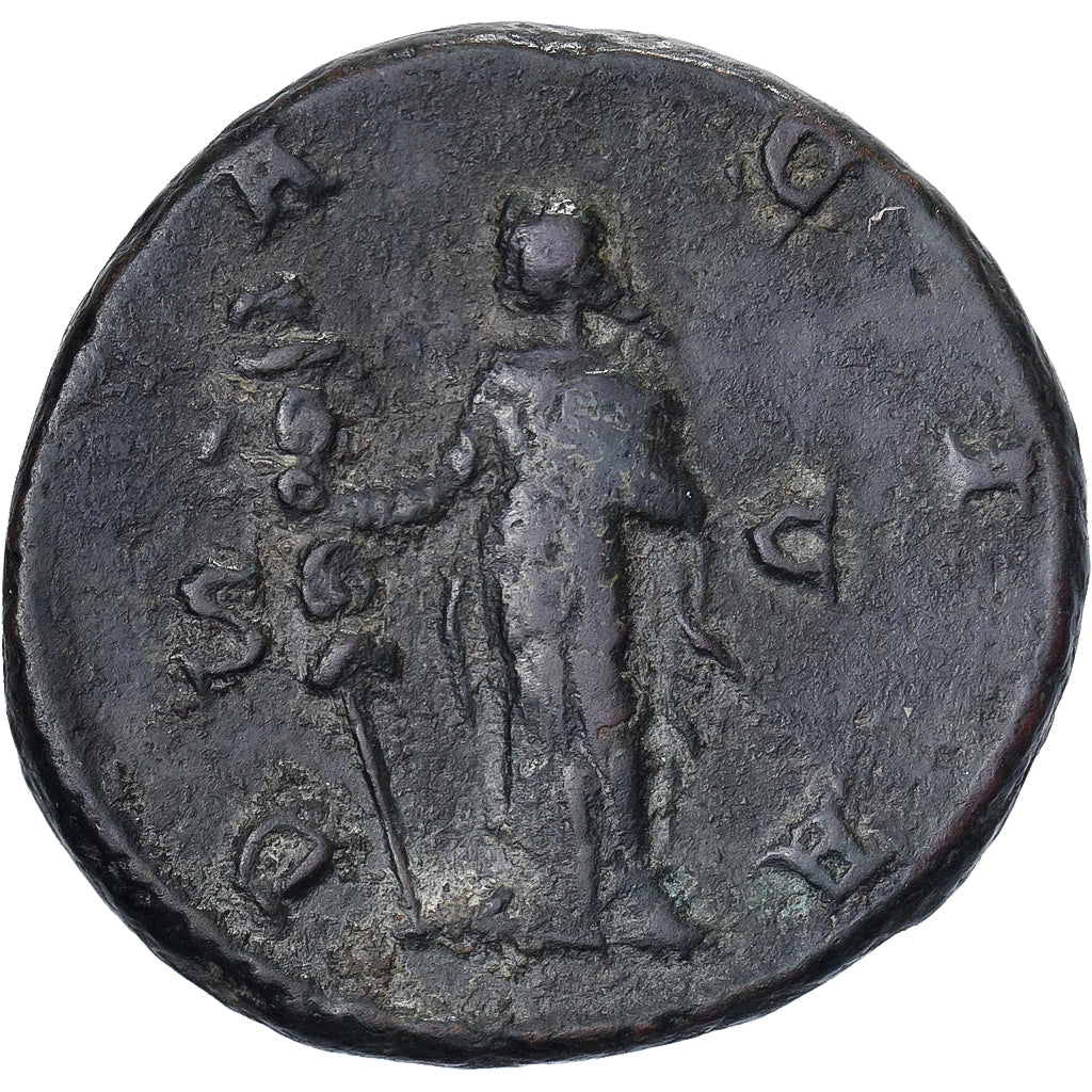 Trajan Decius, As, 249-251, Rome, Bronze, S+, RIC:113