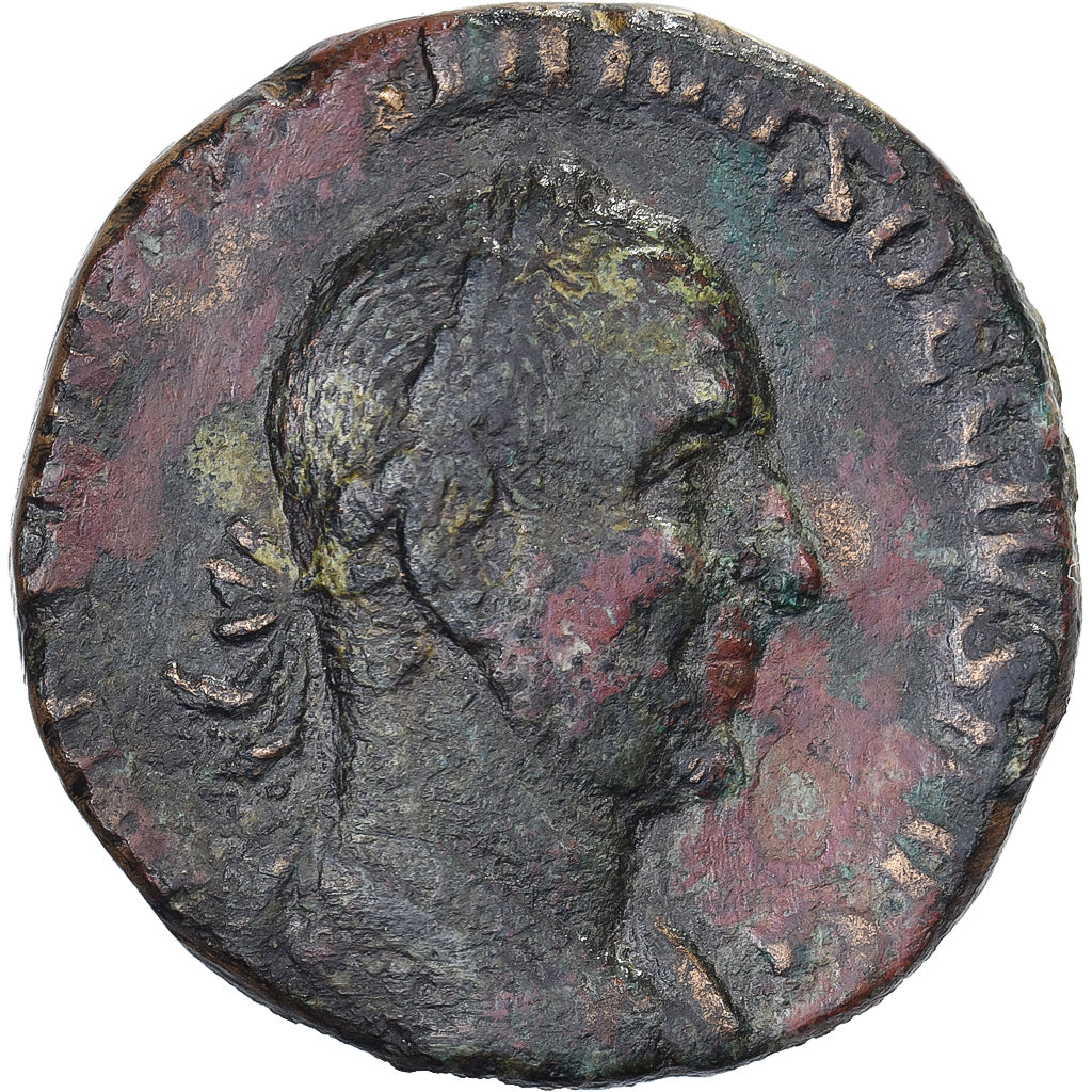 Traianus Decius, As, 249-251, Rome, Bronzen, FR+, RIC:124