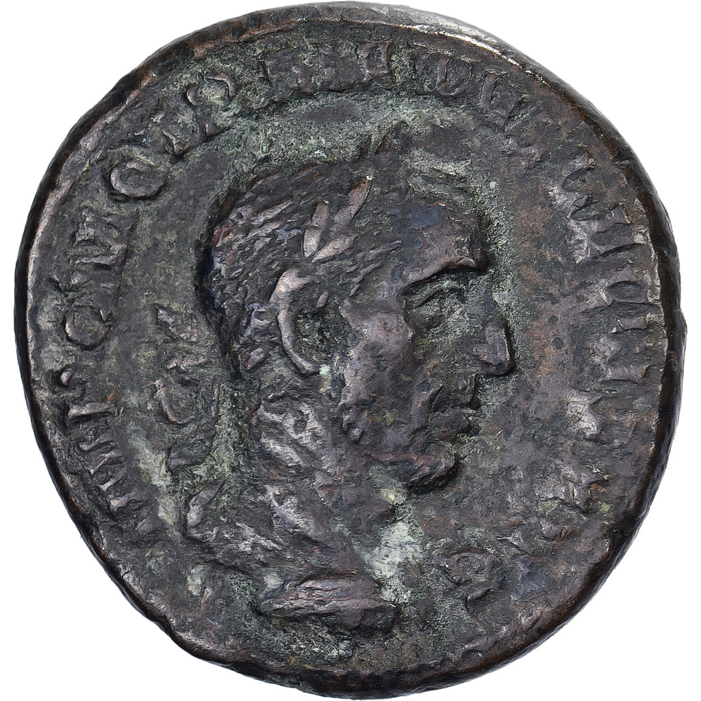 Trajan Decius, Semis, 249-251, Rome, Bronze, VF(30-35), RIC:128