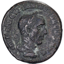 Trajan Decius, Semis, 249-251, Rome, Bronze, VF(30-35), RIC:128