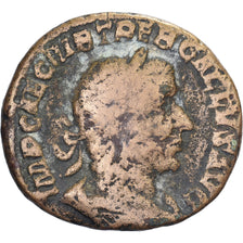 Trebonianus Gallus, As, 251-253, Rome, Bronce, BC+, RIC:117