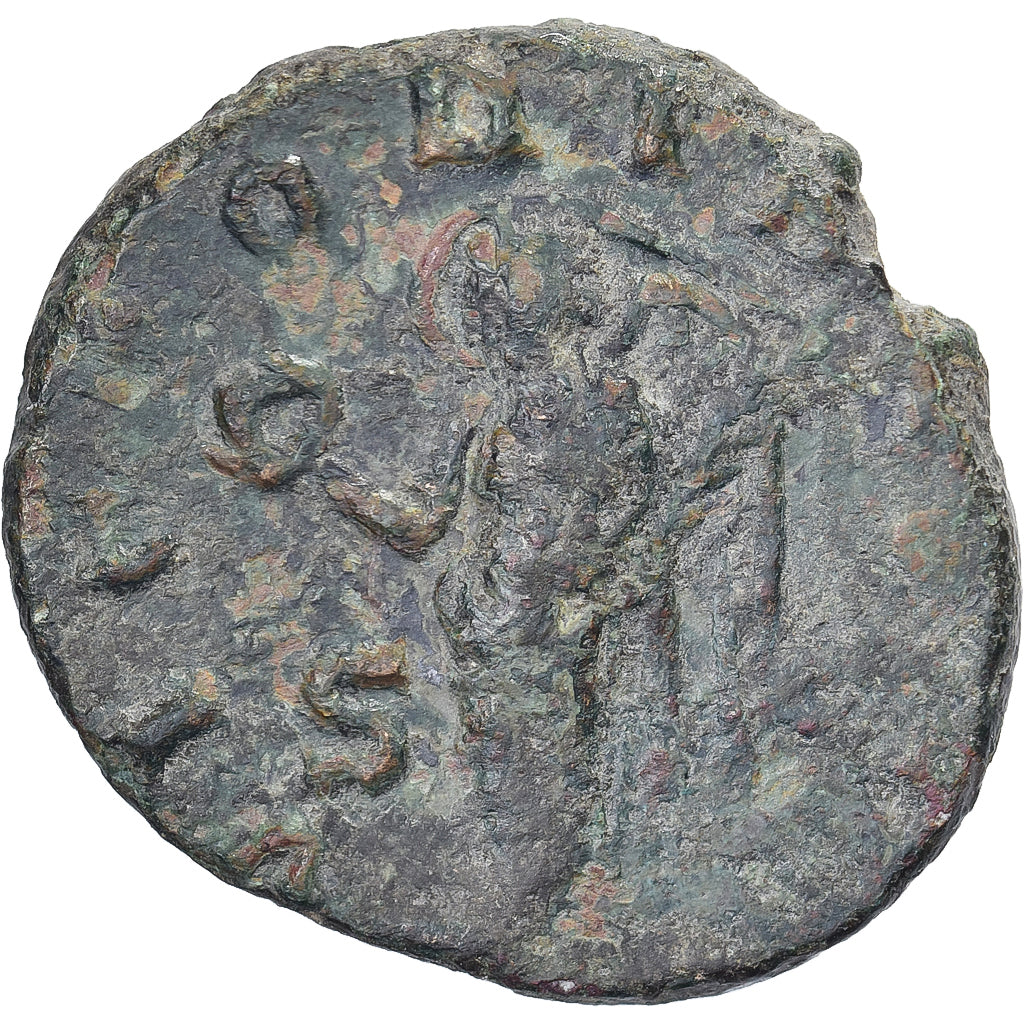 Valerius I, As, 254, Rome, Bronzen, FR+, RIC:200