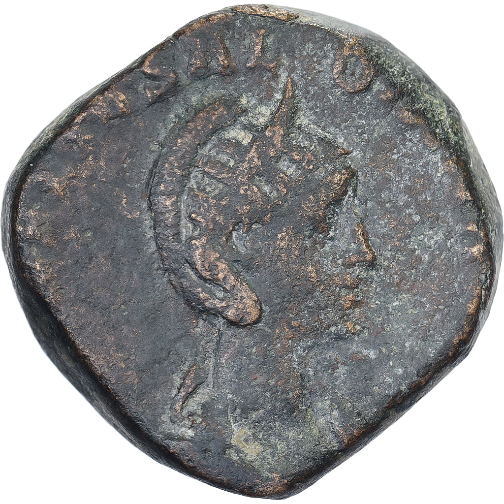 Salonina, Sesterzio, 255-256, Rome, Bronzo, B+, RIC:46