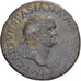 Vespasian, Dupondius, 77-78, Lugdunum, Bronze, VF(20-25), RIC:1211