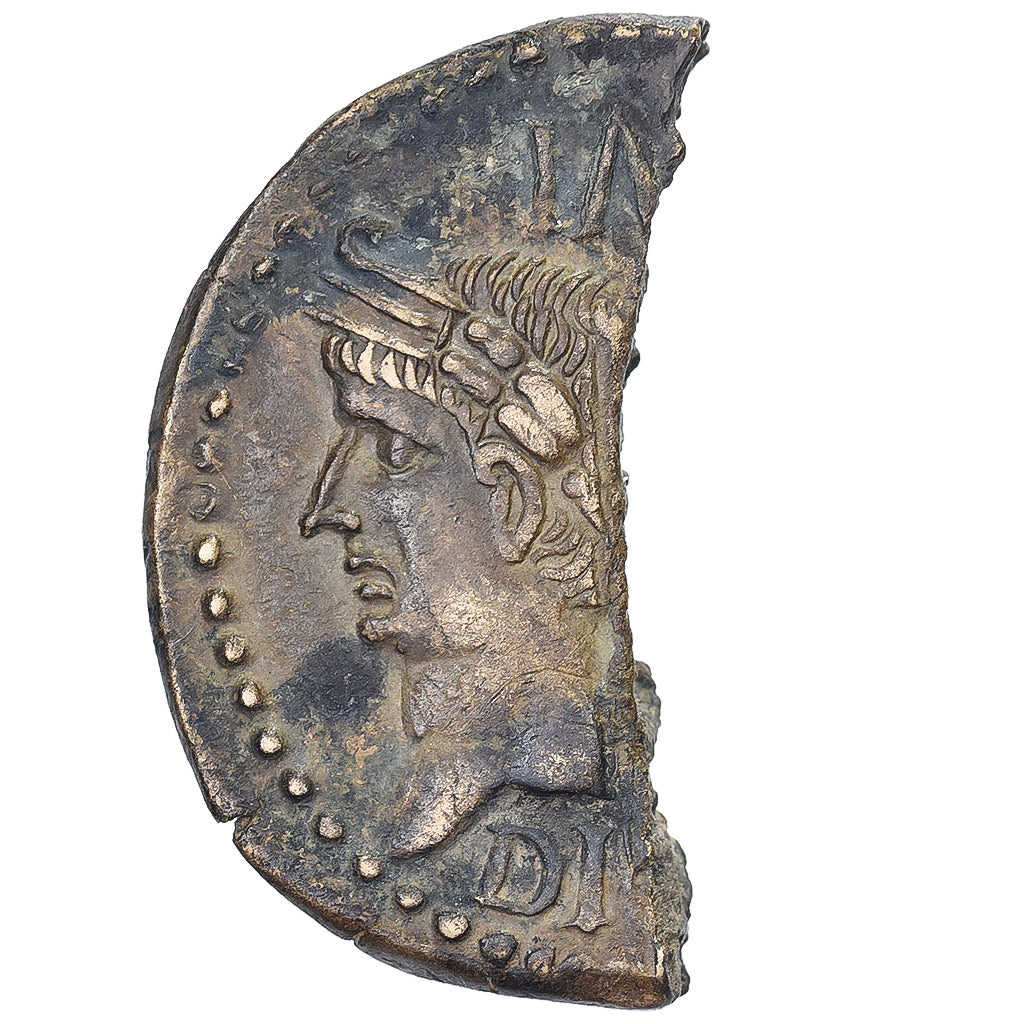 Augustus & Agrippa, 1/2 Dupondius, ca. 20-3 BC, Nemausus, Bronce, MBC+