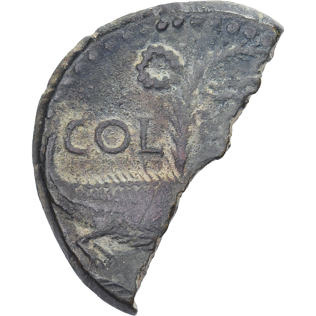 Augustus & Agrippa, 1/2 Dupondius, 9-3 BC, Nemausus, Bronzen, ZF, RIC:158