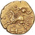 Aulerci Cenomani, Stater, 2nd century BC, Gold, AU(50-53), Delestrée:2153