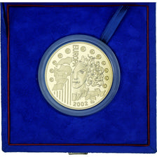 France, 100 Euro, Europa, Proof, 5 Oz, 2002, Monnaie de Paris, Gold, MS(65-70)