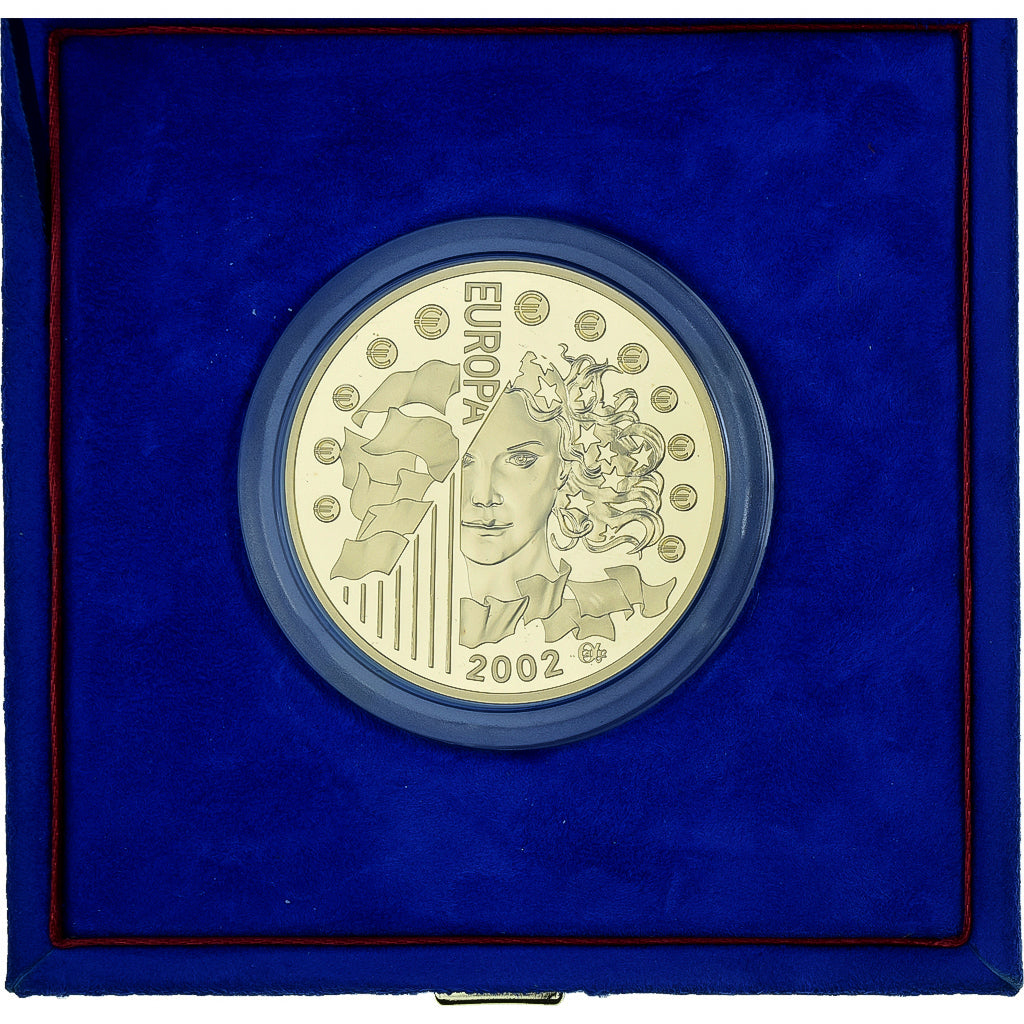 France, 100 Euro, Europa, BE, 5 Onces, 2002, Monnaie de Paris, Or, FDC