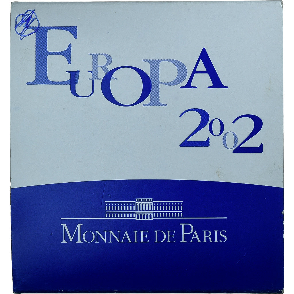 Francia, 50 Euro, Europa, 1 Oz, Proof, 2002, Monnaie de Paris, Oro, FDC
