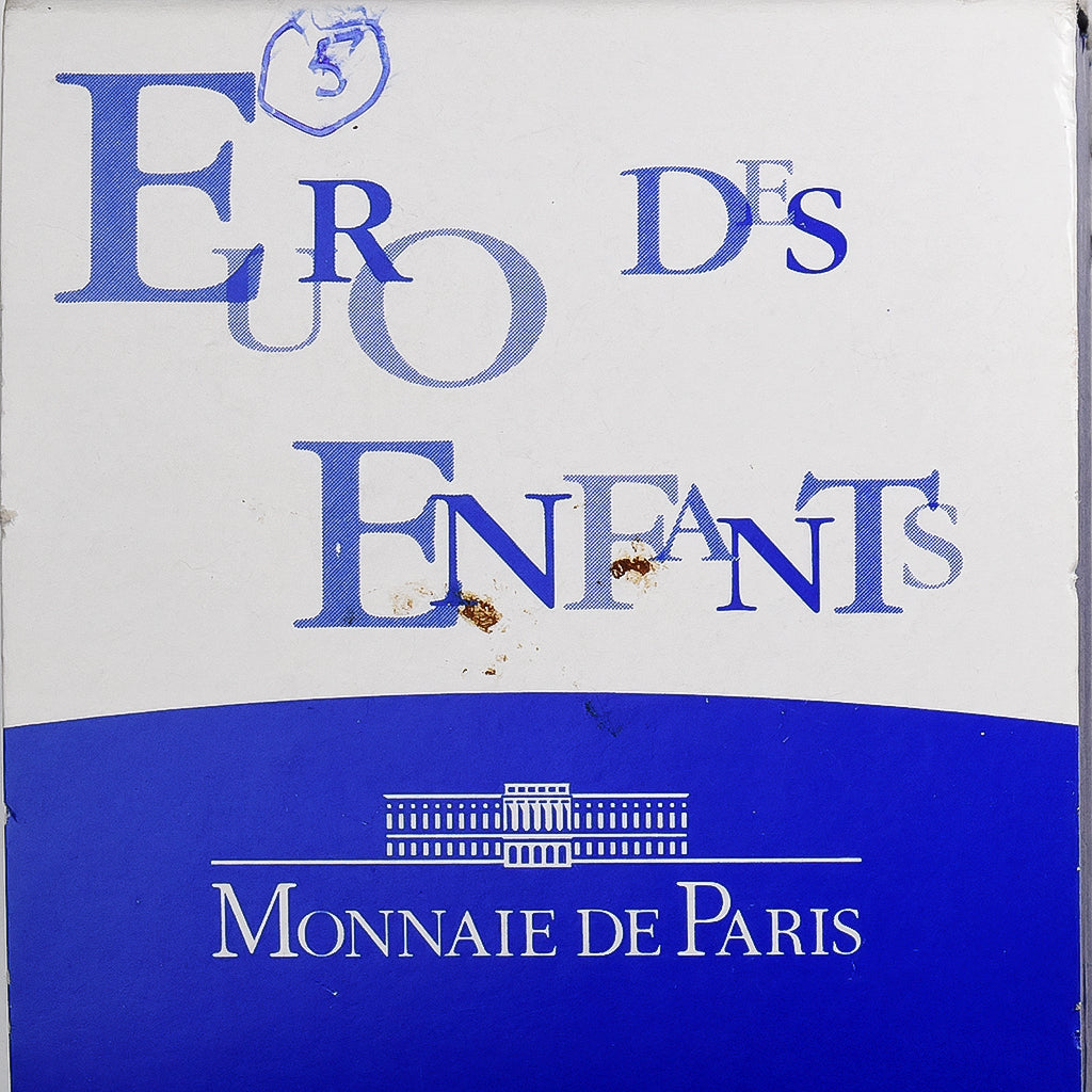 France, 1/4 Euro, Euro of Children, 1/10 Oz, Proof, 2002, Monnaie de Paris