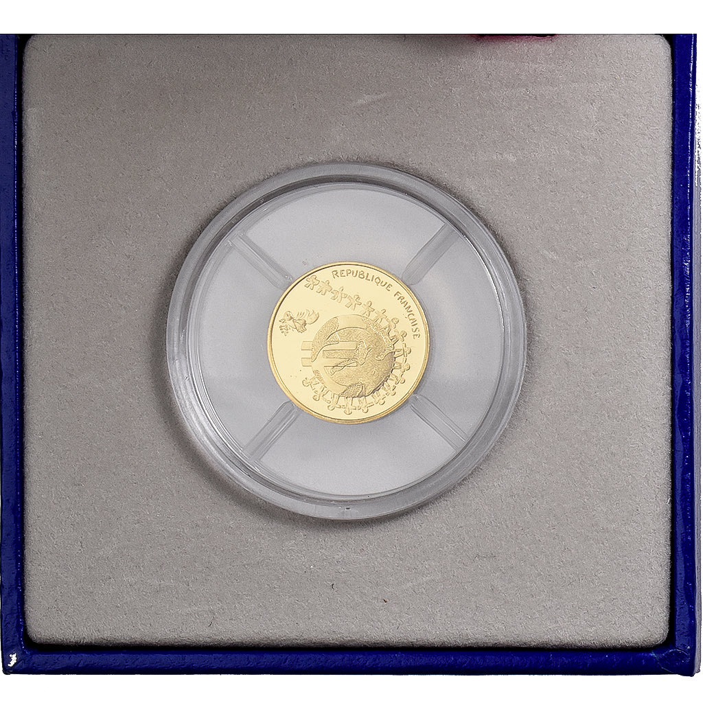 France, 1/4 Euro, Euro of Children, 1/10 Oz, Proof, 2002, Monnaie de Paris