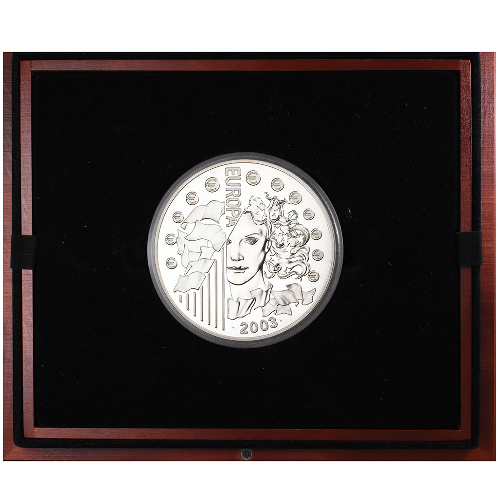 France, 50 Euro, Europa, 1st Anniversary of the Euro, Proof, 2003, Monnaie de