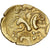 Aulerci Eburovices, Hemistater, 2nd-1st centuries BC, Gold, AU(55-58)
