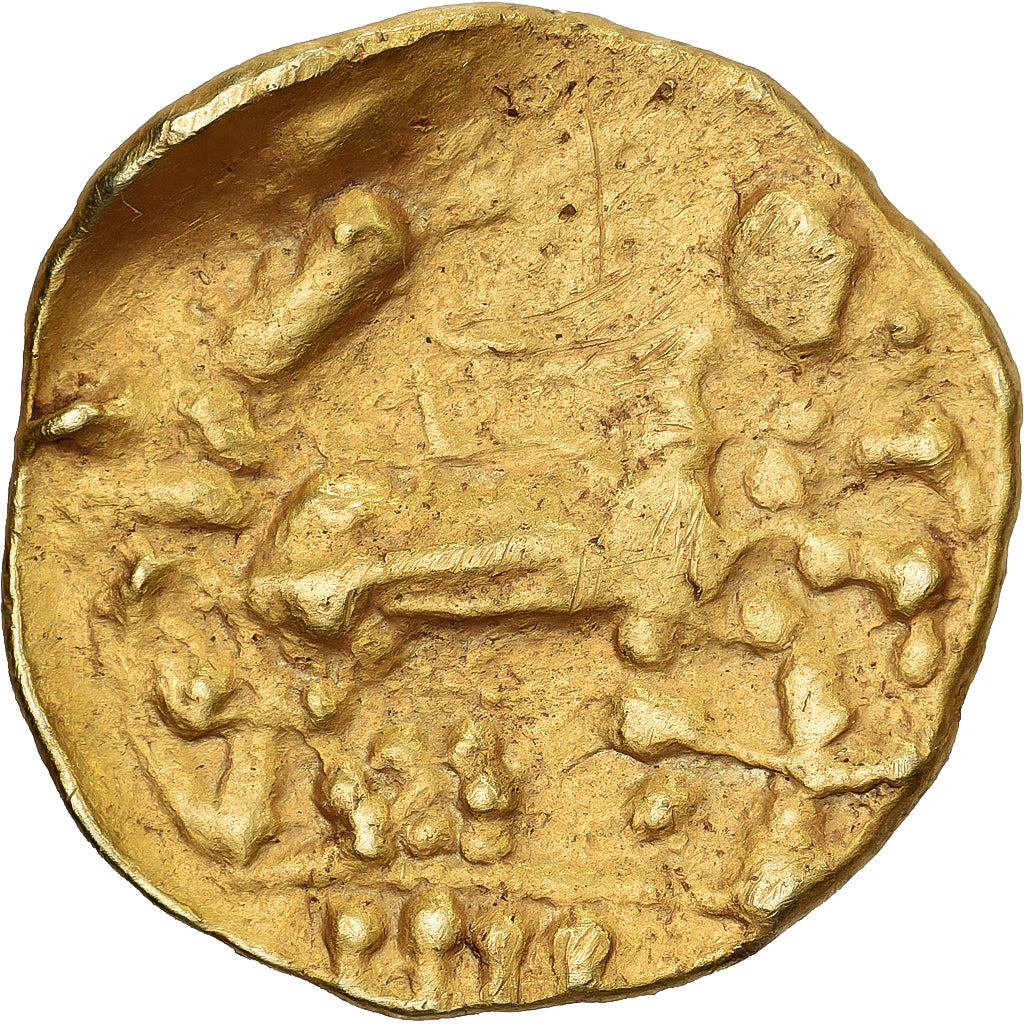 Armorica, 1/4 Stater, 3rd century BC, Dourado, EF(40-45), Delestrée:manque.