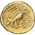 Carnutes, Hemistater, ca. 40-20 BC, Electrum, EF(40-45), Delestrée:2566var