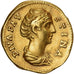 Diva Faustina I, Aureus, 141, Rome, Or, TTB+, RIC:348a