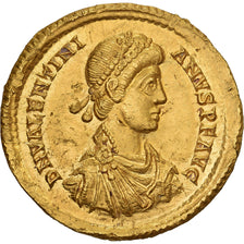 Valentinian II, Solidus, 383-387, Mediolanum, Or, SPL, RIC:IX-8A