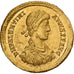 Valentinian II, Solidus, 383-387, Mediolanum, Or, SPL, RIC:IX-8A