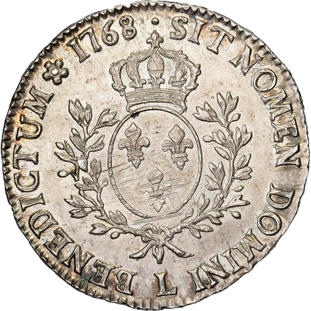 Frankreich, Louis XV, Écu au bandeau, 1768, Bayonne, Silber, SS+, Gadoury:322