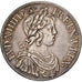 Francia, Louis XIV, Écu à la mèche courte, 1644, Paris, Plata, MBC+