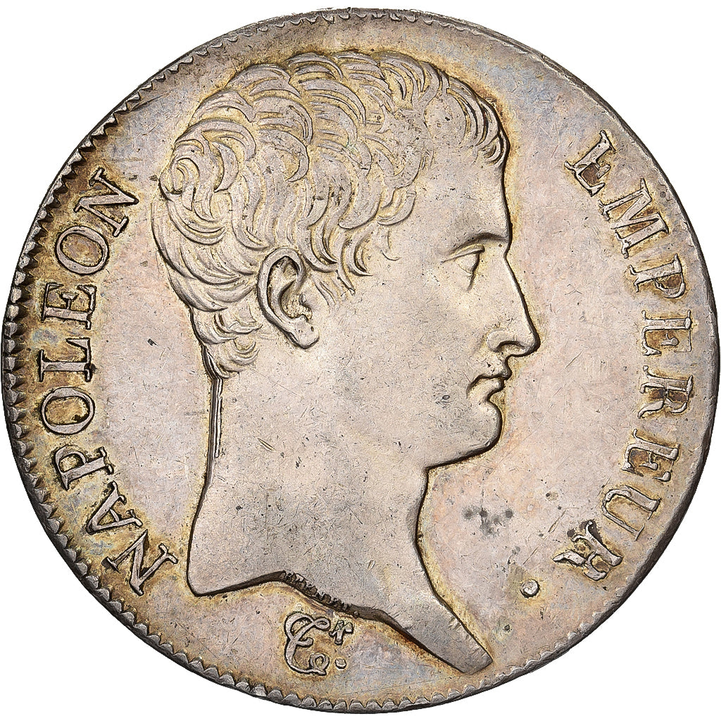 Frankrijk, Napoleon I, 5 Francs, 1806, Paris, Zilver, PR, Gadoury:581