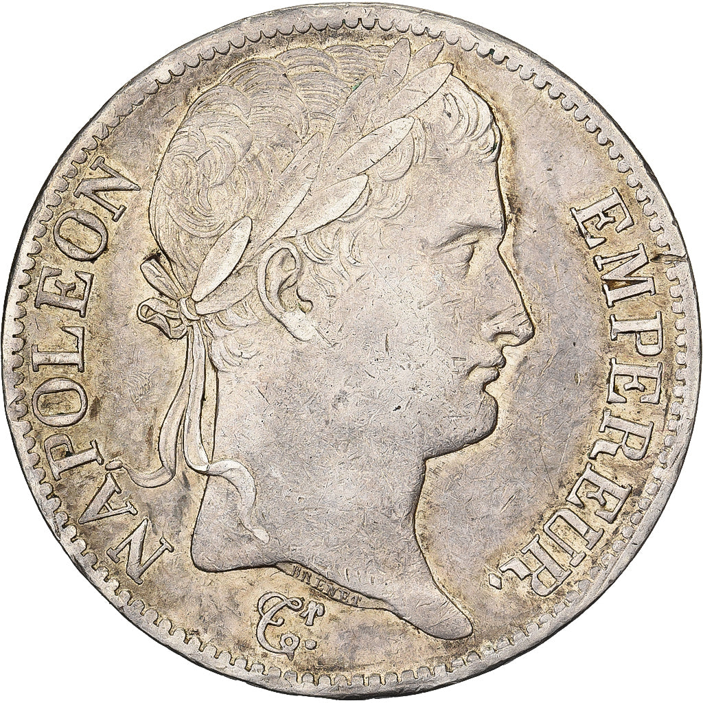 Frankrijk, Napoleon I, 5 Francs, 1812, Paris, Zilver, ZF+, Gadoury:583