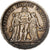 Frankrijk, 5 Francs, Hercule, Camélinat, 1871, Paris, Zilver, ZF, Gadoury:744