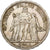 France, 5 Francs, Hercule, 1870, Paris, Silver, MS(60-62), Gadoury:745