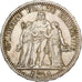 França, 5 Francs, Hercule, 1870, Paris, Prata, MS(60-62), Gadoury:745
