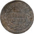 France, 1 Décime, Dupré, AN 4, Paris, Modification of 2 décimes, Copper