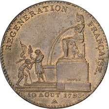 Frankreich, Convention, 5 Décimes, Régénération, An 2, Paris, Bronze, VZ