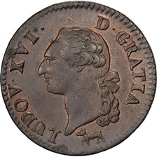 France, Louis XVI, Sol à l'Ecu, 1782, Orléans, Cuivre, SUP