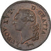 France, Louis XVI, Sol à l'Ecu, 1782, Orléans, Cuivre, SUP