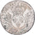 Francia, Louis XIV, 1/2 Ecu aux palmes, 1695, Paris, reformed, Plata, MBC+