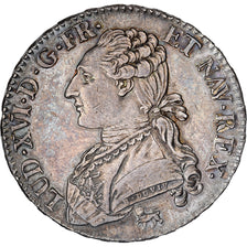 Frankrijk, Louis XVI, 1/2 Ecu aux branches d'olivier, 1792, Paris, Zilver, PR