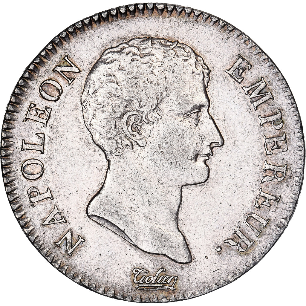 Francia, Napoleon I, 2 Francs, AN 13, Paris, Argento, BB+, Gadoury:495