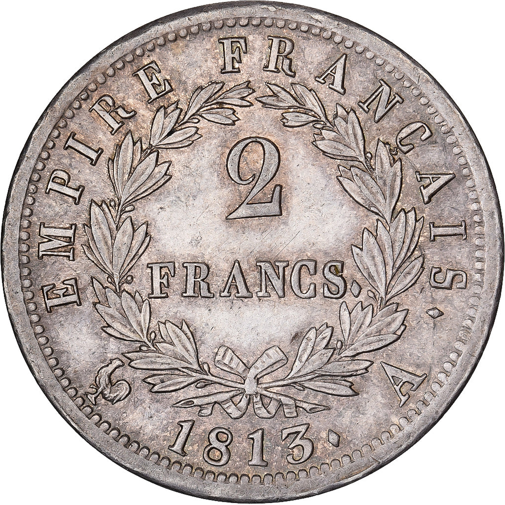 Francia, Napoleon I, 2 Francs, 1813, Paris, Argento, SPL-, Gadoury:501