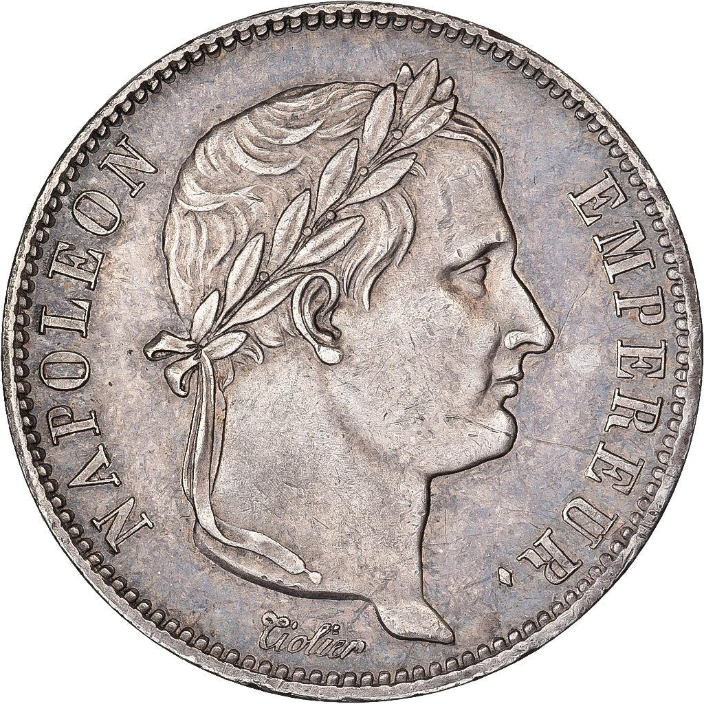 Francja, Napoleon I, 2 Francs, 1815, Paris, Cent Jours, Srebro, AU(55-58)