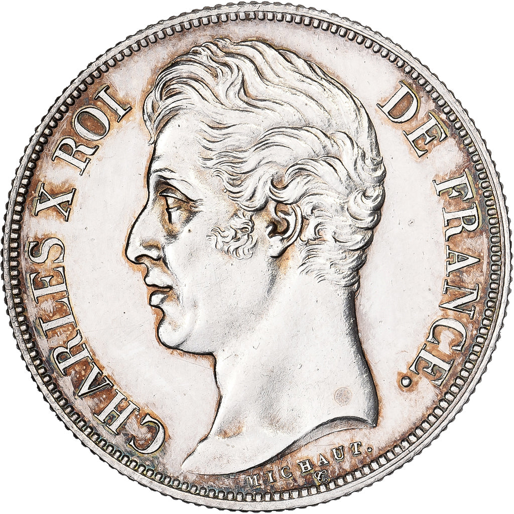 Francia, Charles X, 2 Francs, 1830, Paris, tranche cannelée, Argento, SPL