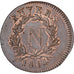 France, Napoleon I, 5 Cents, Obsidionale, 1814, Antwerp, Siege Coinage, Copper