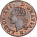 France, Louis XVI, Liard, 1784, Bayonne, Copper, MS(60-62), Gadoury:348