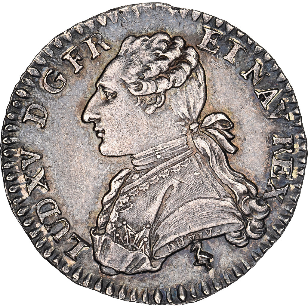 Francia, Louis XVI, 1/10 Écu aux branches d'olivier, 1785, Paris, Plata, MBC+